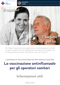 Pieghevole Operatori Sanitari