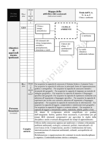 Clima e ambiente - Istituto Comprensivo Japigia 1 – Verga