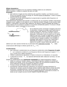 Effetto fotoelettrico