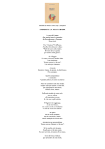 emmaus la mia strada - Don Luigi Lussignoli