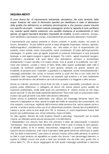 inquinamenti - dr.ssa stefania rebuscini