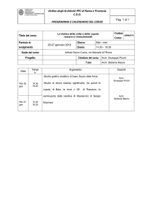 Ordine degli Architetti PPC di Roma e Provincia C.D.O.