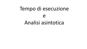 Analisi asintotica