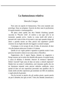 Marcello Cotugno – La fantascienza relativa