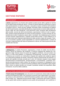 gestione risparmi - Banca Popolare di Bari