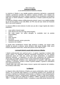 associazione nazionale per la lotta alla sindrome di marfan e