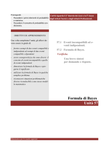 Formula di Bayes - Matematica gratuita per le scuole superiori