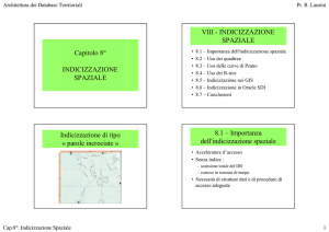 8-indicizzazione spaziale