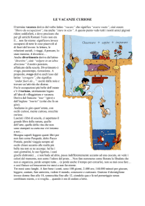 le vacanze curiose