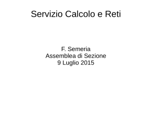 Servizio Calcolo e Reti