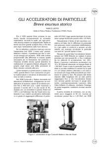 Acceleratori di Particelle