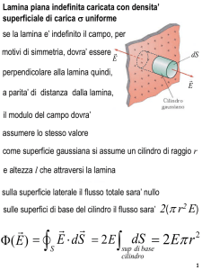 Applicazioni del teorema di Gauss-parte2