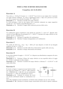 testo con soluzioni - Dipartimento di Fisica "E. Fermi"
