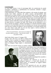 Cenni biografici La storia della scienza è ricca di personaggi dalla