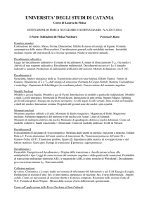 - Dipartimento di Fisica e Astronomia and
