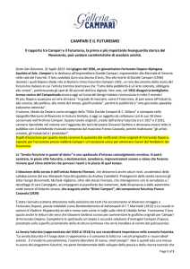 Serata Futurista in guanti di daino