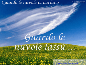 nuvole - NATURALMENTE Scienza