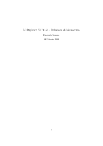 Multiplexer SN74153 - Relazione di laboratorio