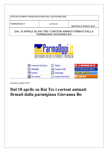 Dal 18 aprile su Rai Tre i cartoni animati firmati dalla