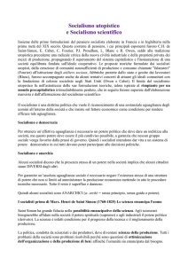 socialismo utopistico