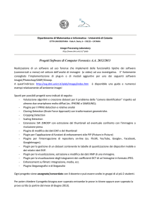 Progetti Software di Computer Forensics A.A. 2012/2013