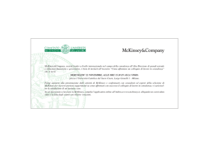 22 novembre-McKinsey.qxp - Università Cattolica del Sacro Cuore
