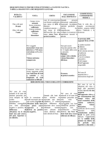 REQUISITI FISICI E PSICHICI PER OTTENERE LA PATENTE