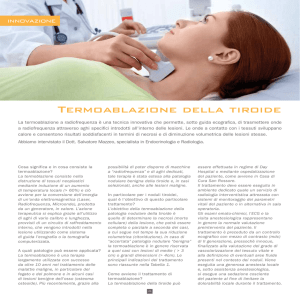 termoablazione della tiroide