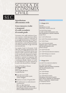 scuola di economia civile - AEEE