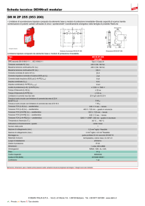 Scheda tecnica - DEHN ITALIA SpA