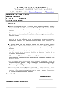 Matematica 3B - Liceo A. Gramsci