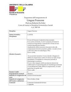 Lingua Francese