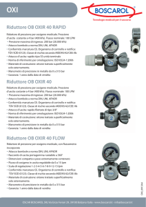 Riduttore OB OXIR 40 FLOW