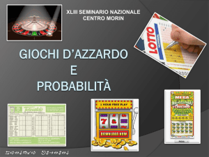 Relazione - Centro Morin