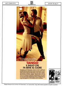 tango il ballo che fa bene al cuore
