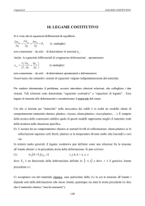 18 Equazioni costitutive - Arch