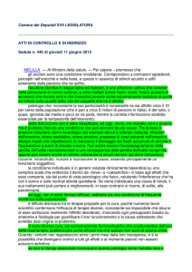 Interrogazione e risposta scritta del Governo
