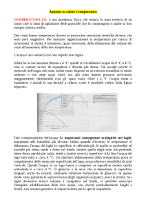 Calore e temperatura