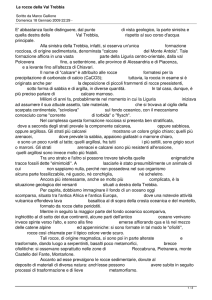 Le rocce della Val Trebbia