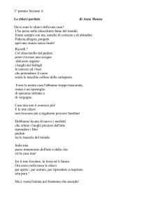 Poesie vincitrici - Sezione A