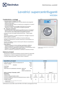 Lavatrici supercentrifuganti