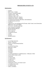programma svolto 4cs - Liceo da Vinci