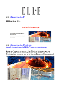 Spa a Capodanno: 5 indirizzi da provare