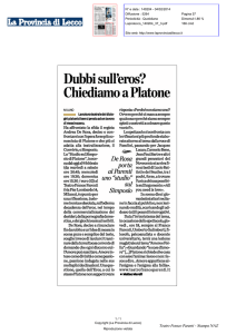 a Platone - Teatro Franco Parenti