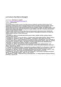 curriculum vitae Marco Almagisti