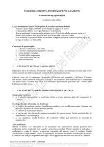 FOGLIO ILLUSTRATIVO: INFORMAZIONI PER IL PAZIENTE