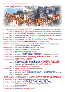 programma estate acutina