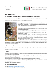 per te e per me di onofrio tantillo per nuova narrativa italiana