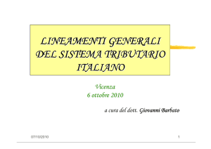 Sistema tributario generale da pubb