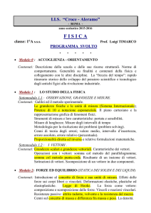 fisica - IIS Croce